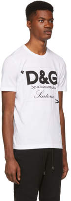 Dolce & Gabbana White Sartoria T-Shirt