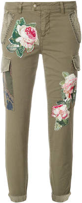 Mason floral embroidered jeans