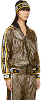 Thumbnail for your product : Fendi Reversible Multicolor Mania Bomber Jacket