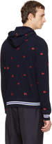 Thumbnail for your product : DSQUARED2 Navy Knit Hoodie