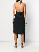 Thumbnail for your product : Rokh Lace Trim Halterneck Dress