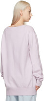 Thumbnail for your product : Extreme Cashmere Purple Cashmere N162 Claim Sweater
