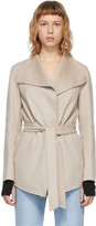 Thumbnail for your product : Mackage Beige Wool Azara Jacket
