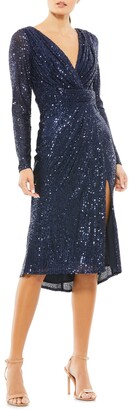 Shimmer Wrap Dress | Shop the world's largest collection of fashion |  ShopStyle