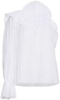 Thumbnail for your product : Rosie Assoulin One shoulder pleated top