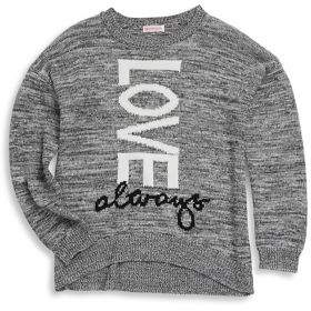 Design History Girl's Love Always Sweater