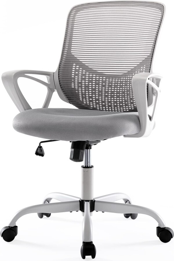 SMUG Office Ergonomic Computer Desk Mesh MidBack Height Adjustable