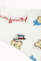 Thumbnail for your product : Forever 21 French Toast Ankle Socks