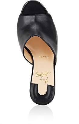 Christian Louboutin Women's Pigamule Leather Mules - Black