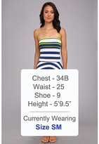 Thumbnail for your product : Kas Stavraila Stripe Strapless Dress