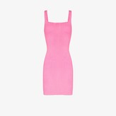 Thumbnail for your product : Hunza G Fitted crinkled tank dress