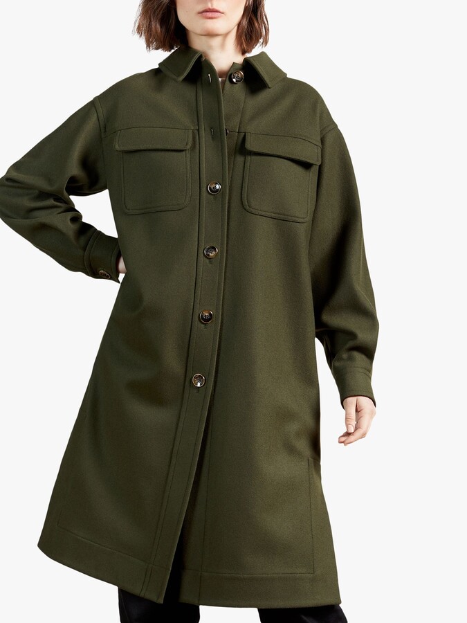 ted baker coat buttons