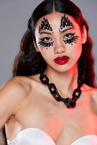 Thumbnail for your product : Nasty Gal Womens SHRINE Rhinestone Face Jewels