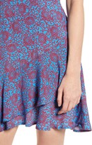 Thumbnail for your product : Band of Gypsies Eliat Print Ruffle Hem Dress