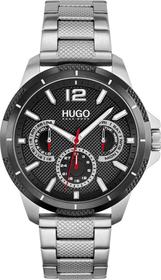 Sport Multifunction Bracelet Watch, 46mm