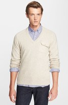 Thumbnail for your product : Michael Bastian Gant by 'The MB' V-Neck Cashmere Sweater