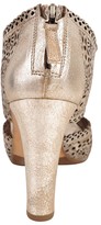 Thumbnail for your product : Progetto Laser Cut Metallic Sandal