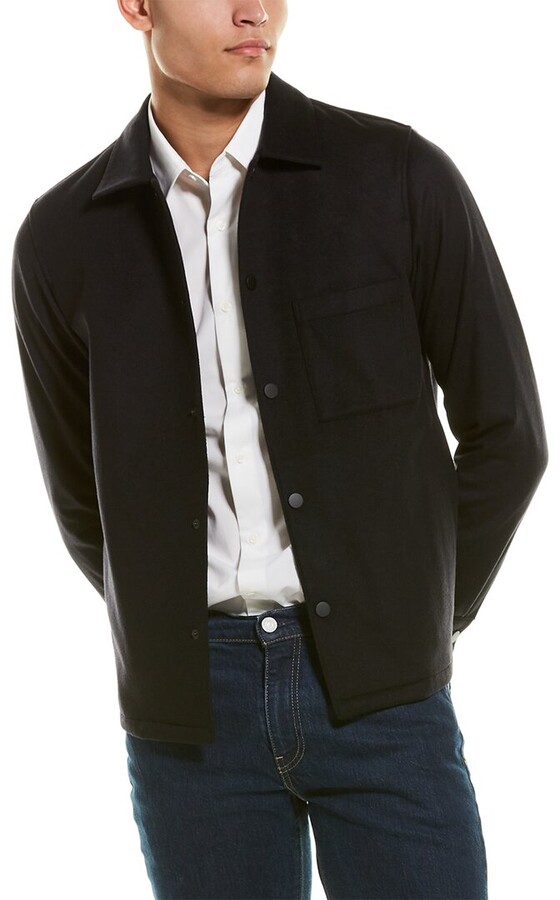 theory rye overshirt