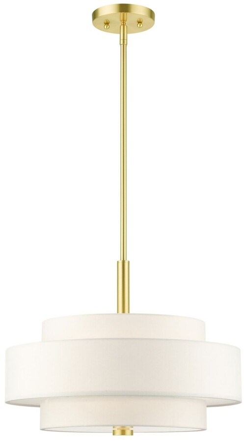 Livex Meridian 4 Lights Chandelier