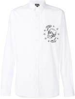 Thumbnail for your product : Just Cavalli embroidered skull shirt