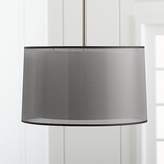 Thumbnail for your product : Crate & Barrel Eclipse Silver Pendant Light