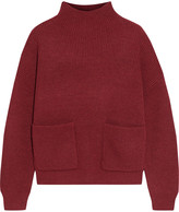 Thumbnail for your product : Iris & Ink Asma Ribbed Wool Sweater