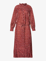 Thumbnail for your product : Etoile Isabel Marant Perkins floral-print cotton midi dress