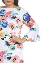 Thumbnail for your product : Tahari Floral Print Shift Dress