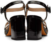 Thumbnail for your product : Maryam Nassir Zadeh Black Patent Palma High Sandals