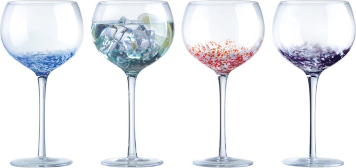 Anton Studio Designs Speckle Gin Glasses, Set of 4