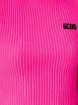 Thumbnail for your product : GCDS Logo-Patch Ribbed Tank Top