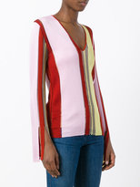 Thumbnail for your product : Marco De Vincenzo striped knitted top
