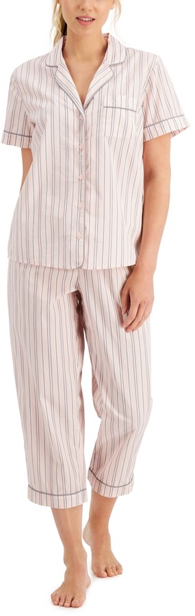 Women's Woven Cotton Pajamas | Shop the world's largest collection of  fashion | ShopStyle