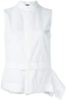 Thumbnail for your product : DSQUARED2 layered sleeveless shirt blouse