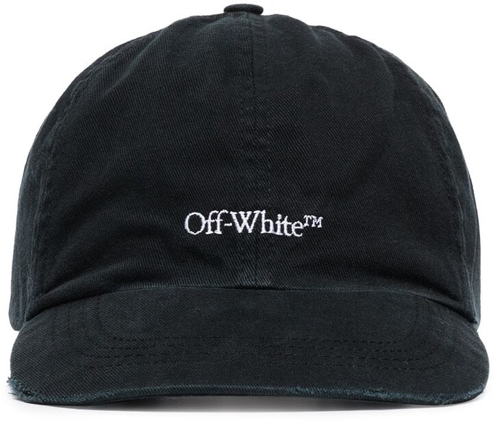 Off-White Logo Baseball Cap - ShopStyle Hats