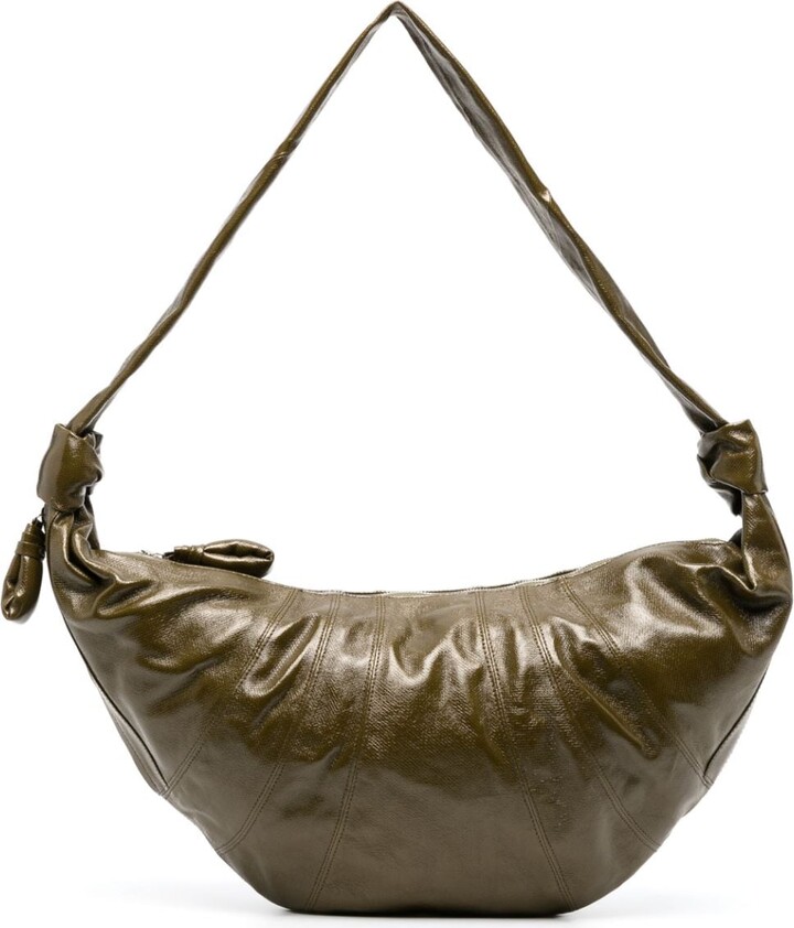 Lemaire large Croissant coated-canvas shoulder bag - ShopStyle