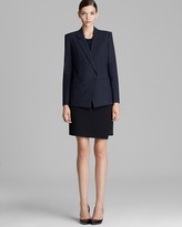 Thumbnail for your product : Helmut Lang Jacket - Front Overlap Stretchy Wool