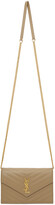 Thumbnail for your product : Saint Laurent Gold Monogramme Envelope Chain Wallet Bag