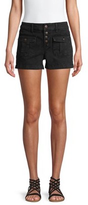 no boundaries roll waist shorts