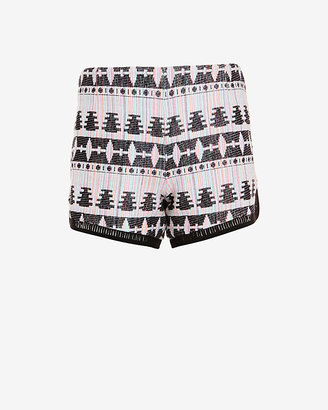 Thakoon Tweed Tribe Shorts
