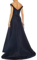 Thumbnail for your product : Zac Posen Off-the-shoulder Silk-faille Gown