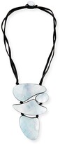 Thumbnail for your product : Viktoria Hayman Freeform Mother-of-Pearl Pendant Necklace
