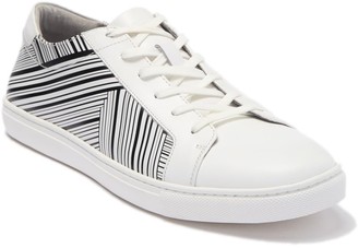white shoes with black stripes
