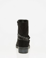 Thumbnail for your product : Le Château Faux Suede Round Toe Ankle Boot