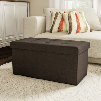 IMPERIAL Minnesota Twins Collapsible Storage Chest Ottoman Seat 16 x 16 x 16 