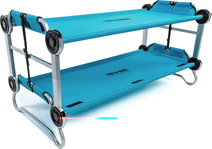 Disc-O-Bed Kid-O-Bunk Portable Cot System, Kids, Teal