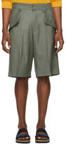Thumbnail for your product : Jacquemus Green Le Short Marin Shorts