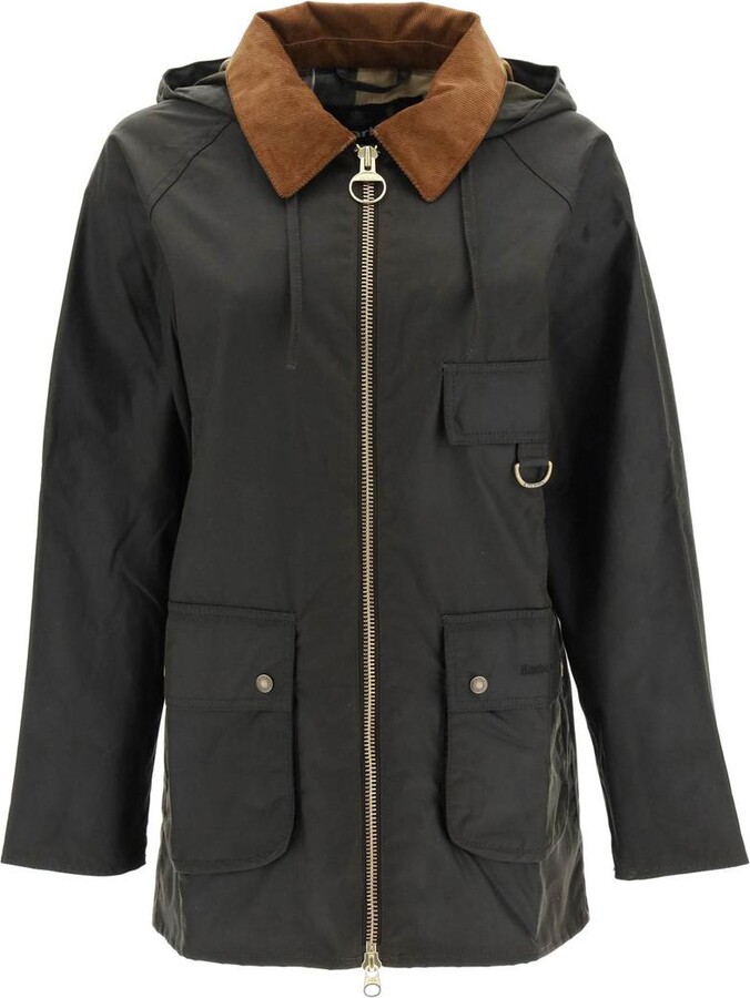 Barbour highclere wax jacket ShopStyle
