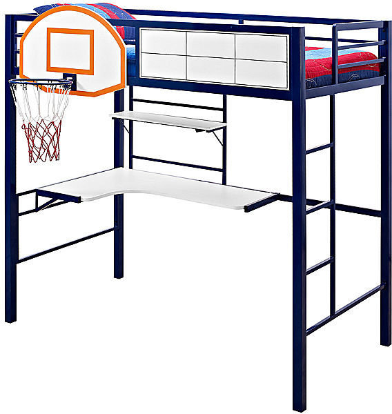 JCPenney Basketball Twin Loft Bed ShopStyle