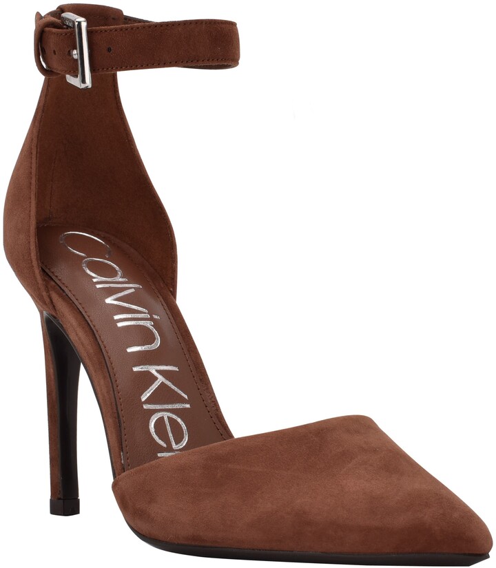 Calvin Klein Hilda d'Orsay Ankle Strap Pump ShopStyle